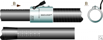 Brača Adjustable Shaft System for Kayak  