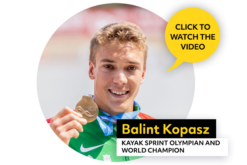 Balint Kopasz - Kayak Sprint Olympian and World Champion